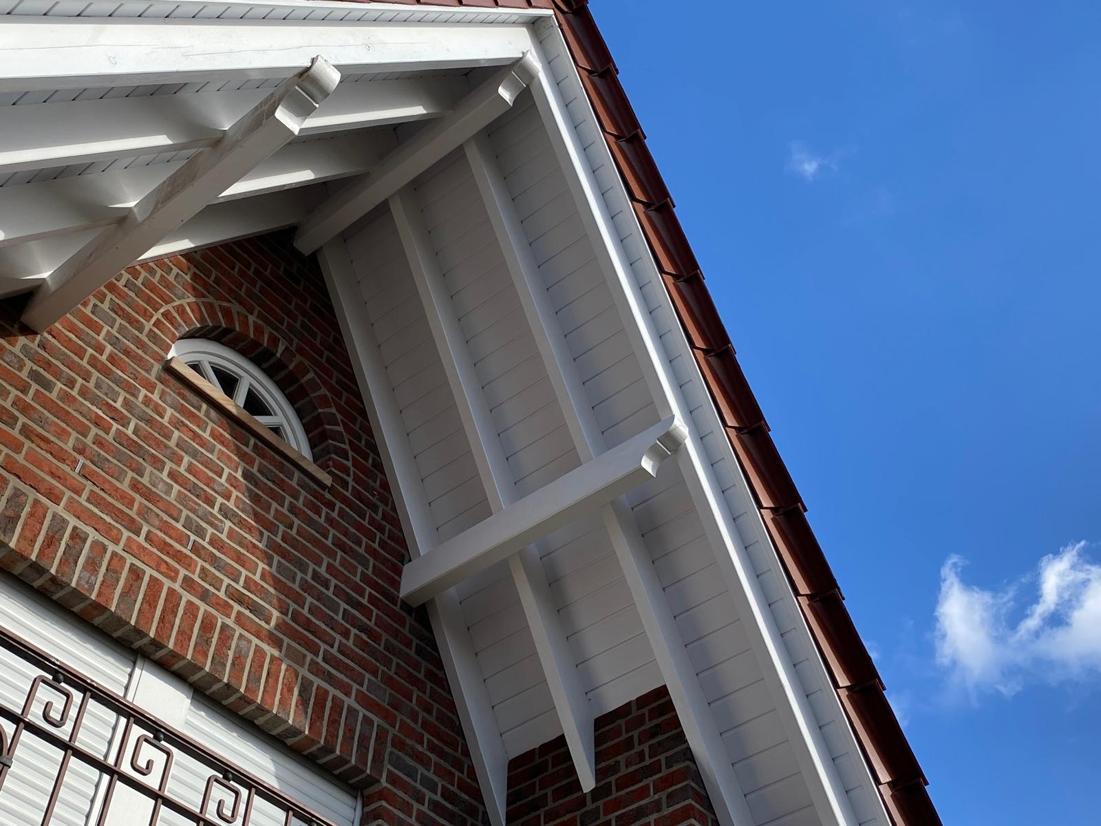 Gereinigter Dach&uuml;berstand.